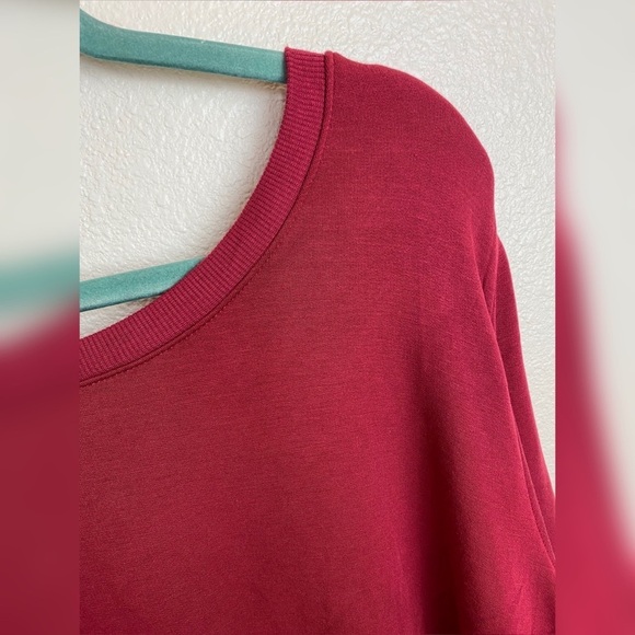 Good American Plunge Back Sweatshirt Size 6 NWT - Picture 5 of 13